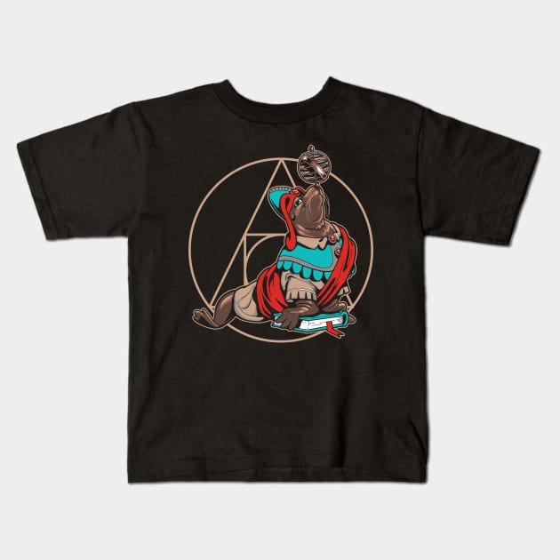 Hermetic Seal Kids T-Shirt by CTKR Studio